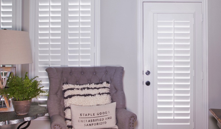 Reupholstering is a great lesson on how to bring new life to old furniture. Plantation shutters in Raleigh