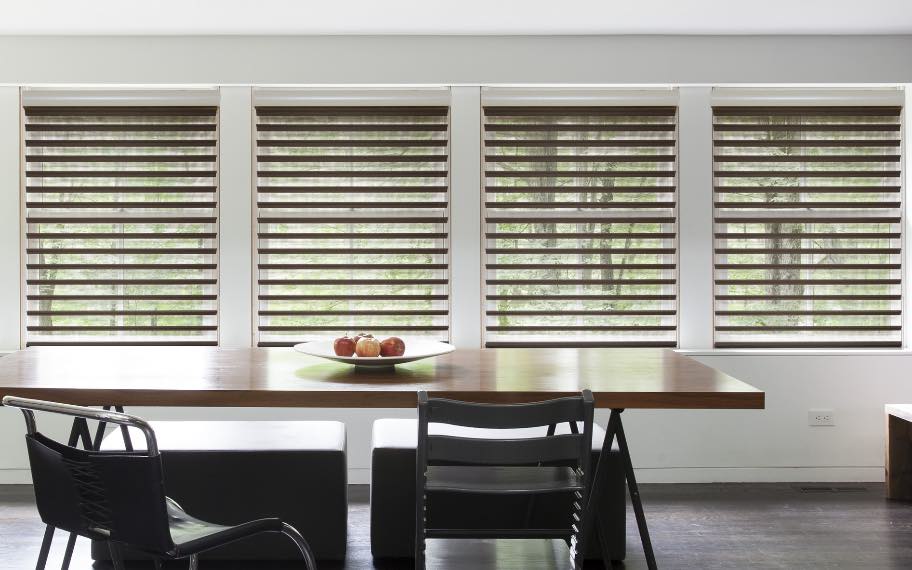 Shutters in a kitchen in Raleigh
