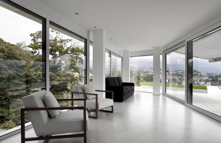 Window Film For A Contemporary Room In Raleigh Window film in a contemporary home